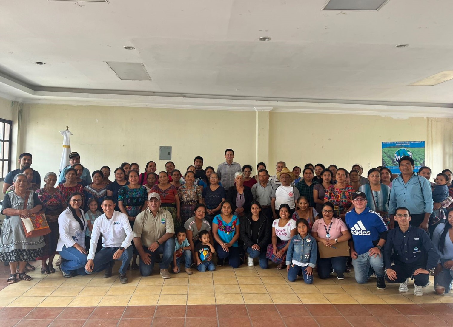 Community leaders of San Antonio Aguas Calientes, Sacatepéquez.